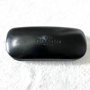 COACH Black Sunglasses Case‎ Empty